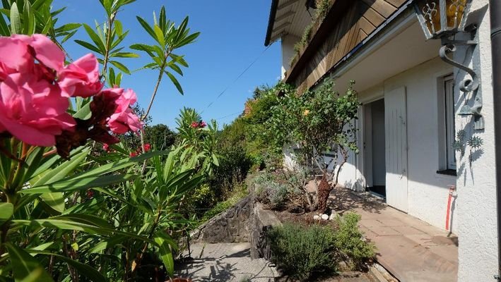 Terrasse im Erdgeschoss