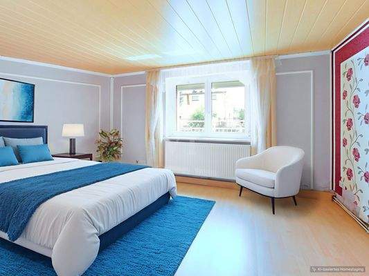 EG Schlafzimmer - KI-generiertes Beispielbild