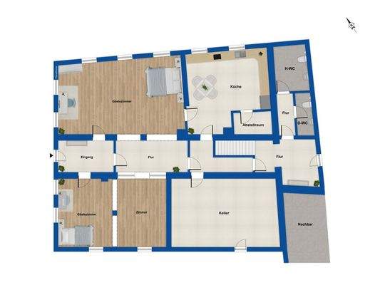 Grundriss Erdgeschoss