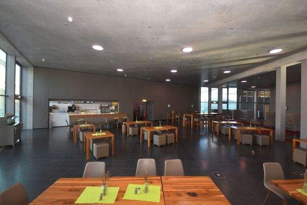 Eingangsbereich des Gebäudes