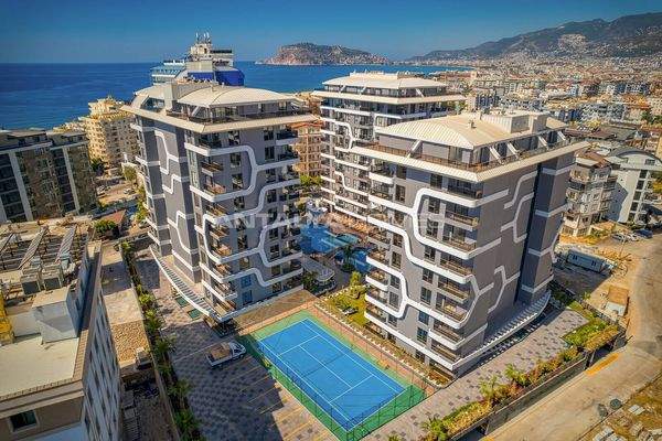 Luxury Flats in a Featured Project in Tosmur Alanya