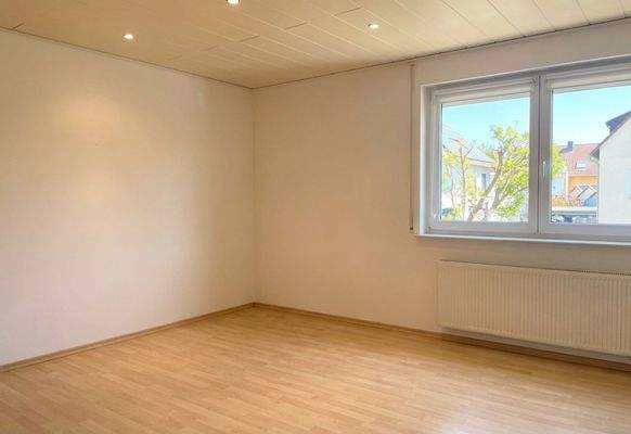 Schlafzimmer ausgeräumt