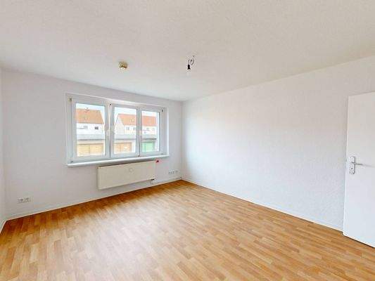 Ansicht I: Wohn- und Esszimmer