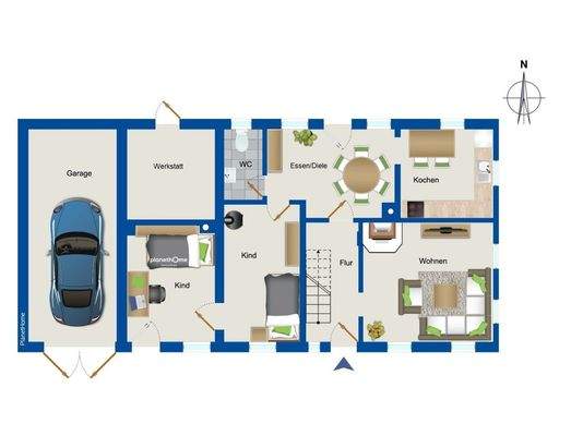 Grundriss Erdgeschoss