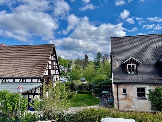 Blick von Dachterrasse