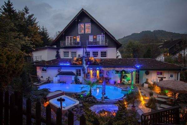 Ansicht/Wellness Abenddämmerung