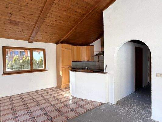 Küche mit Essbereich