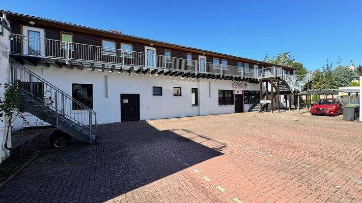 Aussenansicht Aparrtments Werkstatt