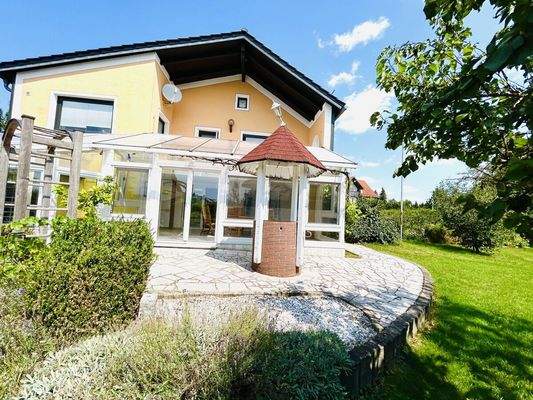 Ihr Haus gartenseits von Süden