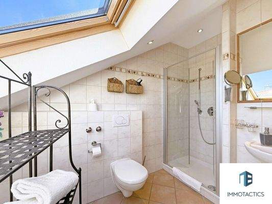 Tageslichtbad Zimmer Gästehaus DG