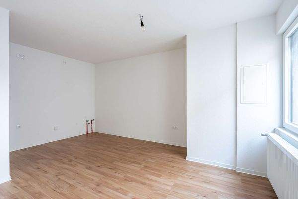 Wohnzimmer mit Küche