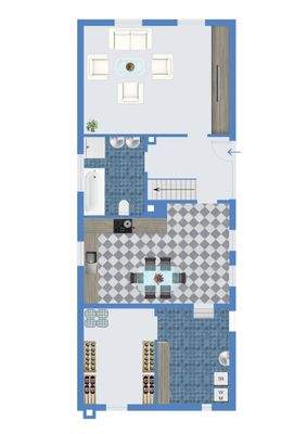 Grundriss Erdgeschoß