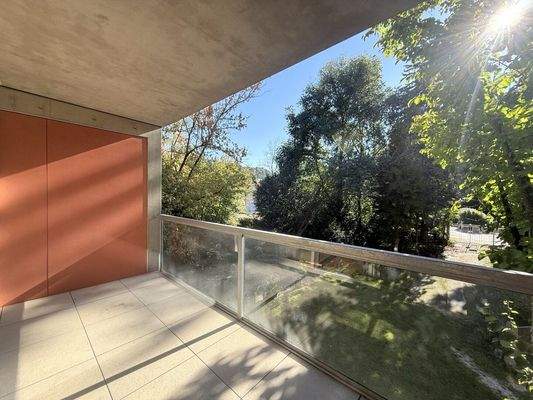 Loggia mit Naturblick