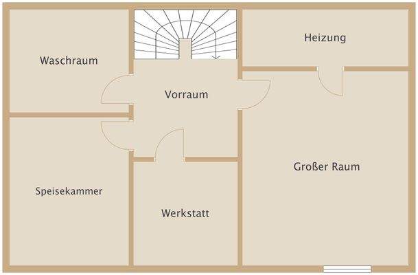 Grundriss Untergeschoss