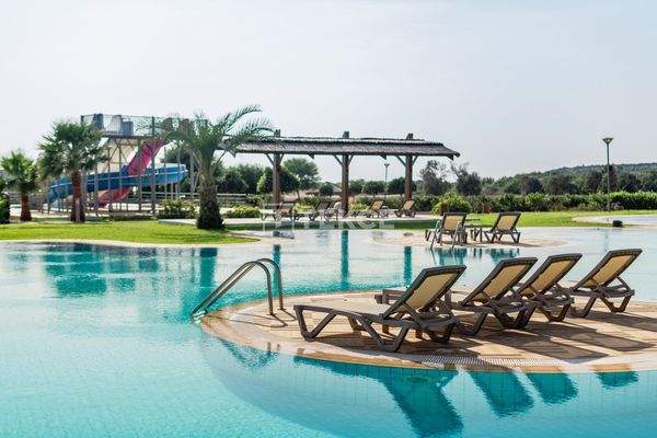 Apartments in a Complex with Private Beach in North Cyprus