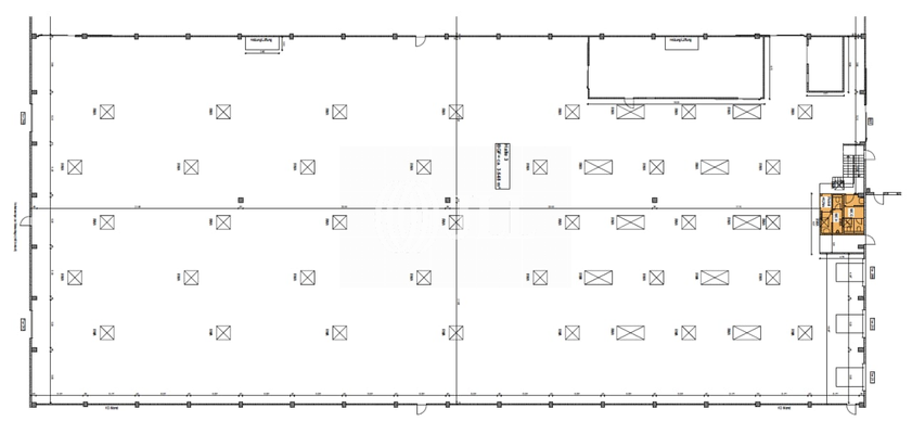 Grundriss Halle 3