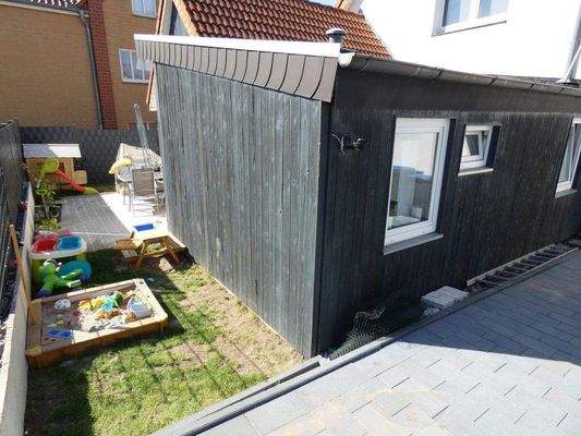 Ansicht von Süd – Garten/Terrasse