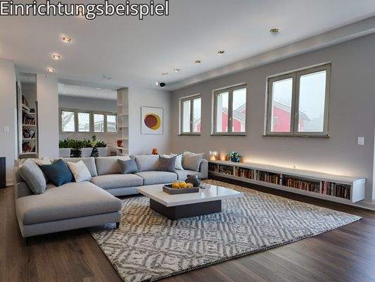 Wohnraum Einrichtungsbeispiel