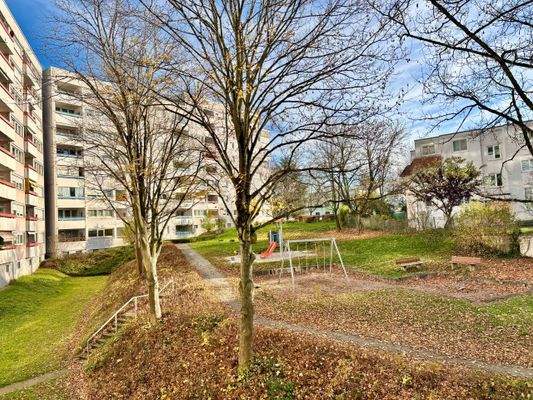 Gartenbereich in Herbststimmung