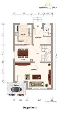 Grundriss Erdgeschoss 