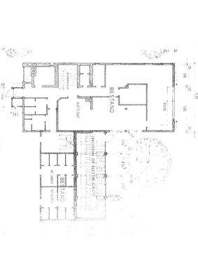 Erdgeschoss mit Erweiterungsanbau