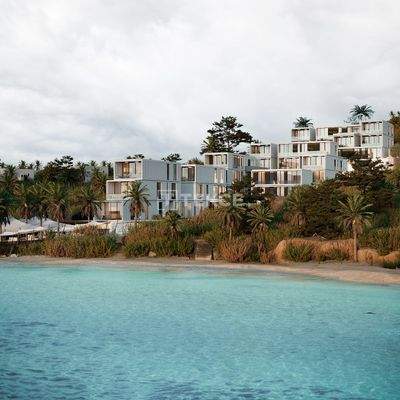 Luxury Seafront Apartments in a Complex in Bodrum Muğla