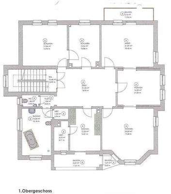 Grundriss 1. OG