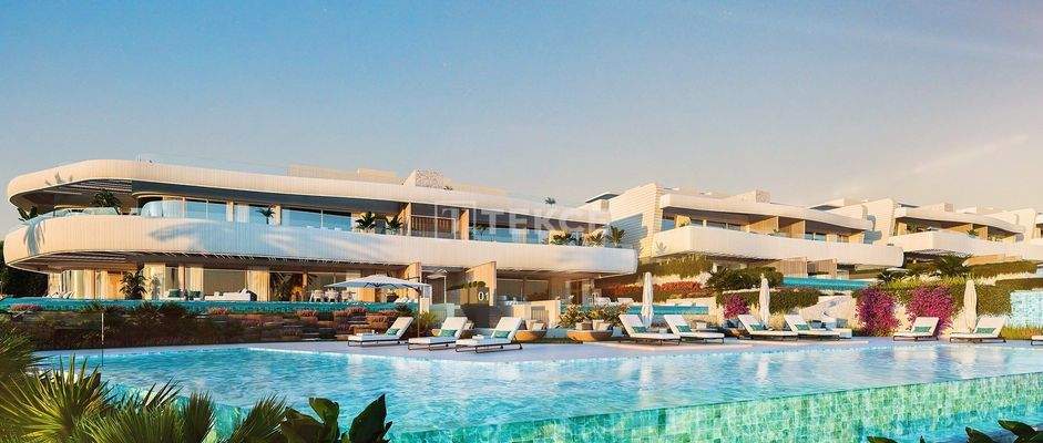 Seafront Apartments in Marbella in a Secure Complex