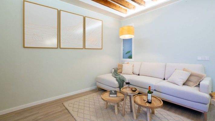 Moderne Wohnung mit Terrasse zur Miete im Zentrum von Palma de Mallorca