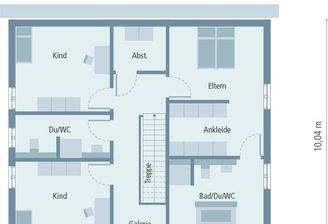 Grundriss Dachgeschoss