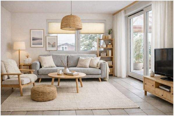 Visualisierung Wohnzimmer