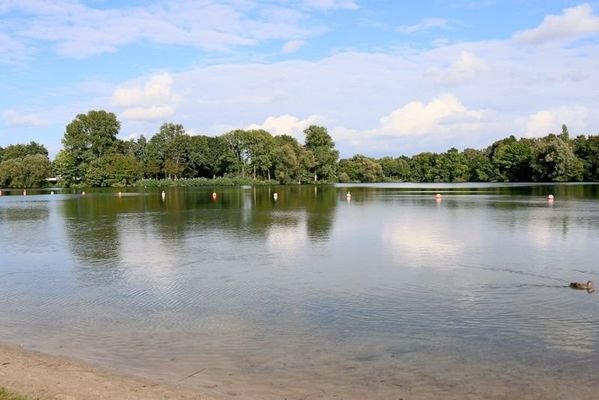 Idyllischer Sodenmattsee in ca. 250 m