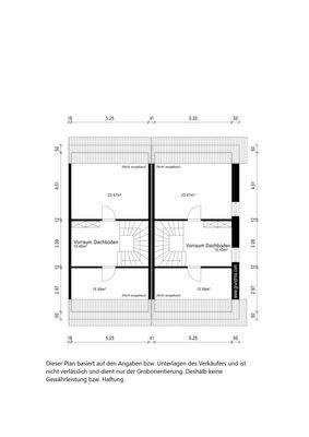 REH (li.) DG, Zwischenwände exemplarisch