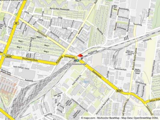 Geolyzer Kartenausschnitt