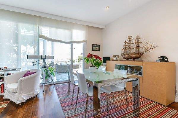 Essbereich mit Terrassenzugang