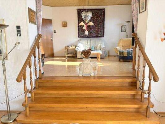 Treppenaufgang Wohnzimmer OG