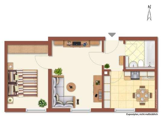 schematischer Grundriss