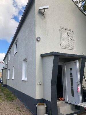 Hausansicht Hintereingang