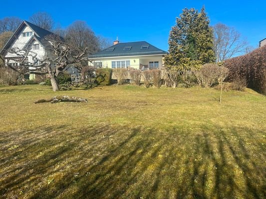 Südlich ausgerichteter Garten 