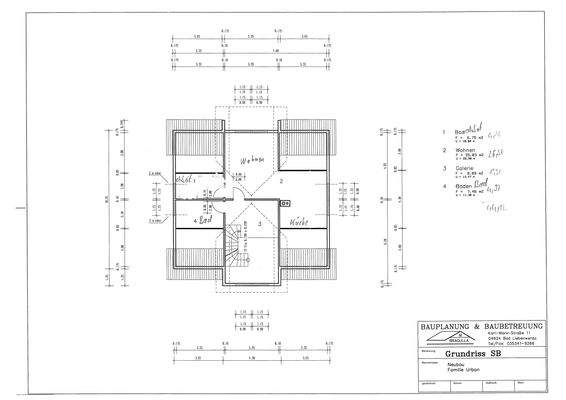Grundriss Dachgeschoss