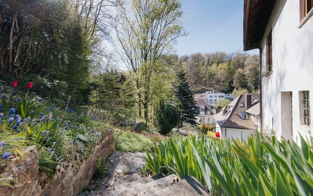 Weg in den Garten