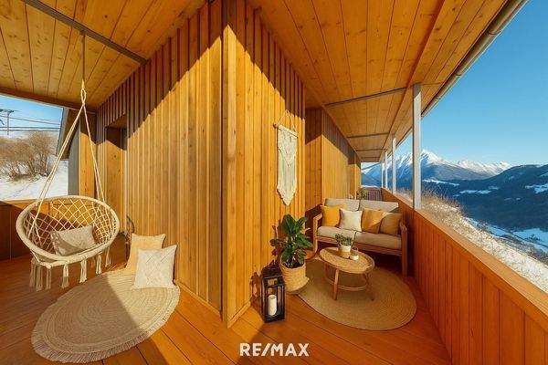 Wenns - Wohnung - Balkon Visualisierung OG