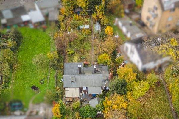 Luftansicht hinteres Haus