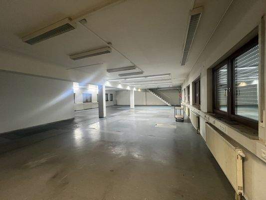 Lagerhalle Erdgeschoss