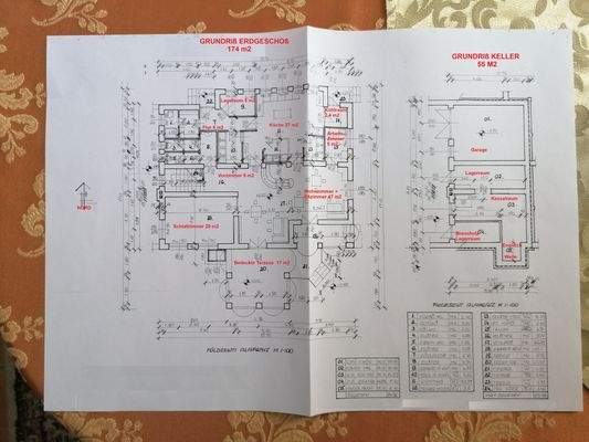 Grundriß Erdgeschoß
