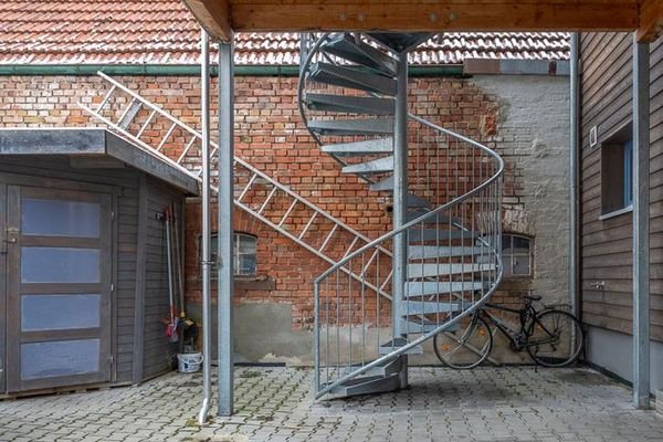 Wendeltreppe zum DG