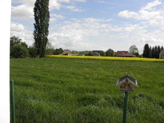 Ausblick aus Küche und Bad