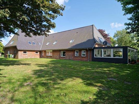 Nordseite des Hauses