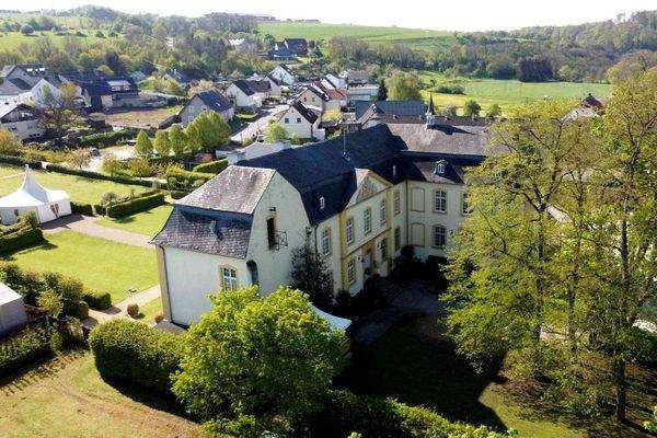 Luftaufnahme Schloss