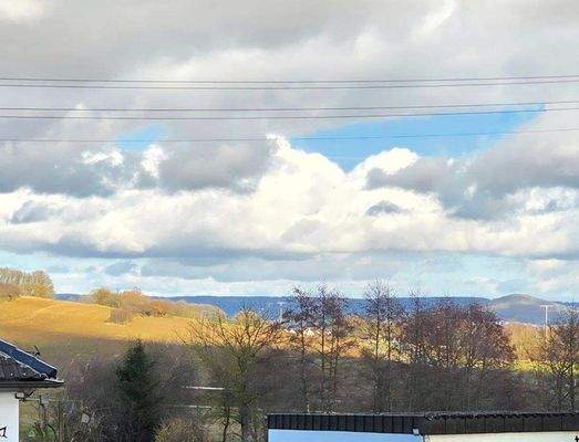 Blick aus dem Fenster